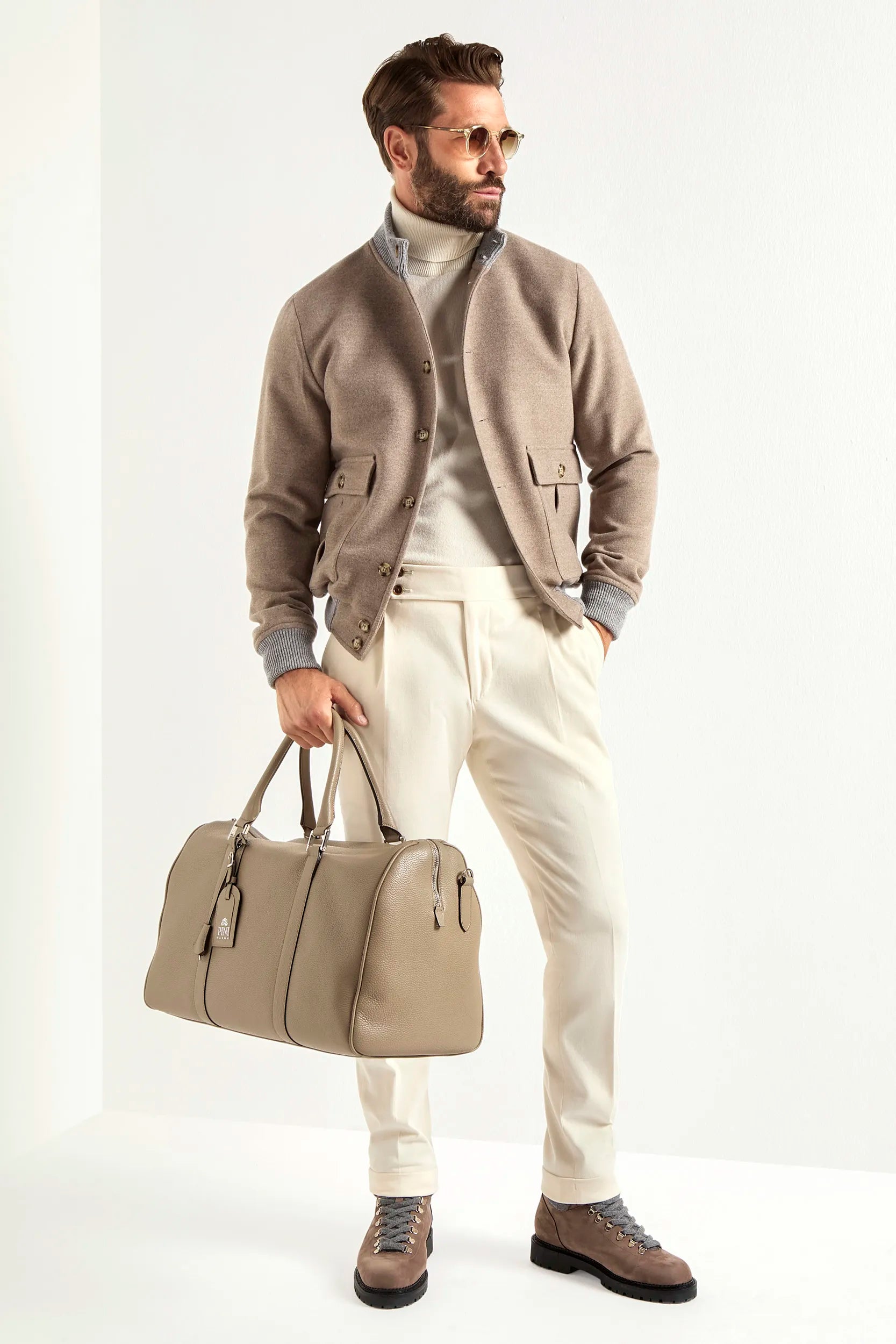 Super Wool Bomber Jacket, Beige Wool Bomber Jacket, Italian Super Wool 180’s Jacket, Flannel Bomber Jacket Beige, Bomber in super lana, Bomber in lana beige, Giacca italiana in super lana 180, Bomber in flanella beige, Super Wool Bomber Jacket, Beige Wool Bomber Jacket, Italian Super Wool 180's Jacket, Flannel Bomber Jacket Beige