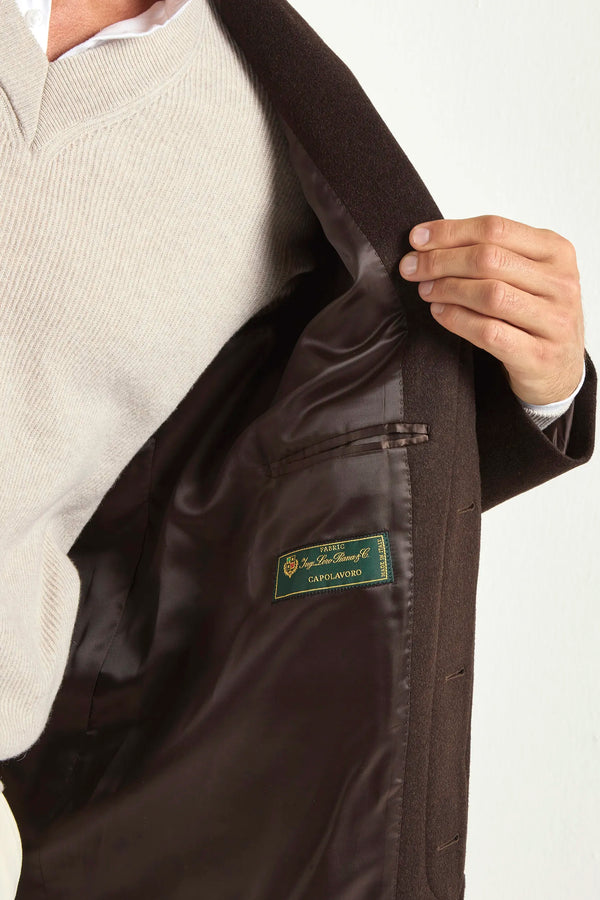Brown Coat, Loro Piana Wool Coat, Brown Loro Piana Coat, Italian style wool coat, Loro Piana Brown Coat, Cappotto marrone, cappotto di lana Loro Piana, cappotto marrone Loro Piana, cappotto di lana in stile italiano, cappotto marrone Loro Piana, Manteau marron, Manteau de laine Loro Piana, Manteau marron Loro Piana, Manteau de laine de style italien, Manteau marron Loro Piana, Loro Piana "Capolavoro"