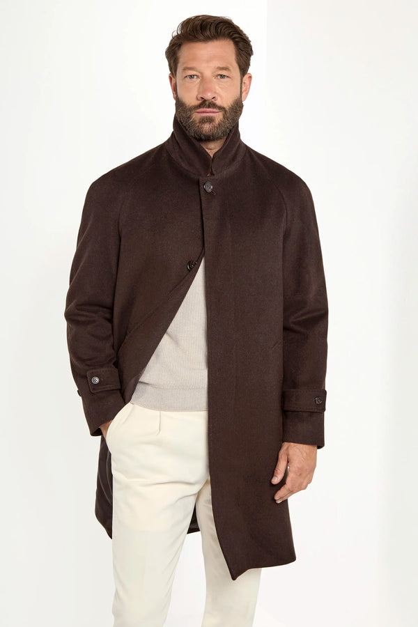 Brown Coat, Loro Piana Wool Coat, Brown Loro Piana Coat, Italian style wool coat, Loro Piana Brown Coat, Cappotto marrone, cappotto di lana Loro Piana, cappotto marrone Loro Piana, cappotto di lana in stile italiano, cappotto marrone Loro Piana, Manteau marron, Manteau de laine Loro Piana, Manteau marron Loro Piana, Manteau de laine de style italien, Manteau marron Loro Piana, Loro Piana "Capolavoro"