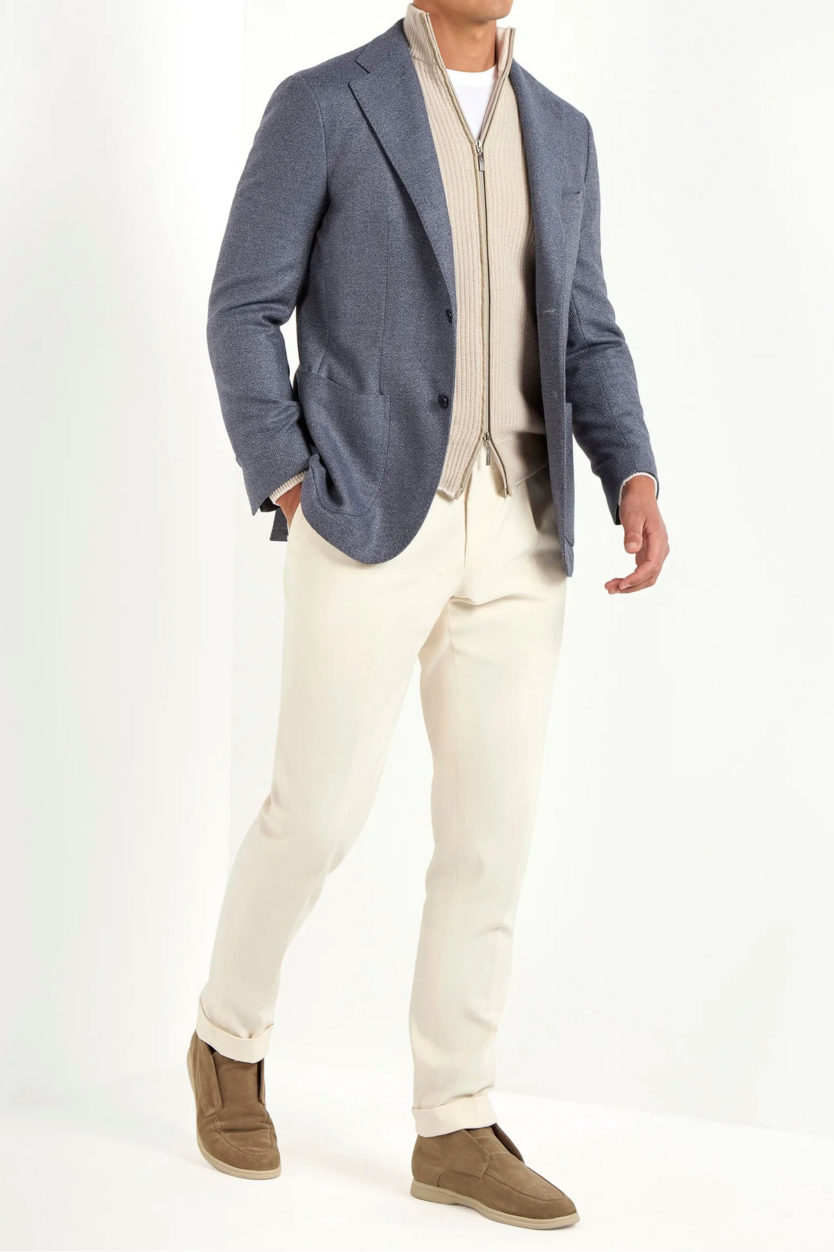 Veste Bleu clair - Made in Italy