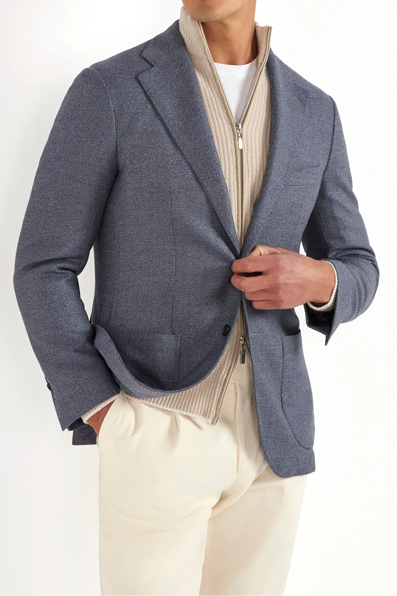 Veste Bleu clair - Made in Italy