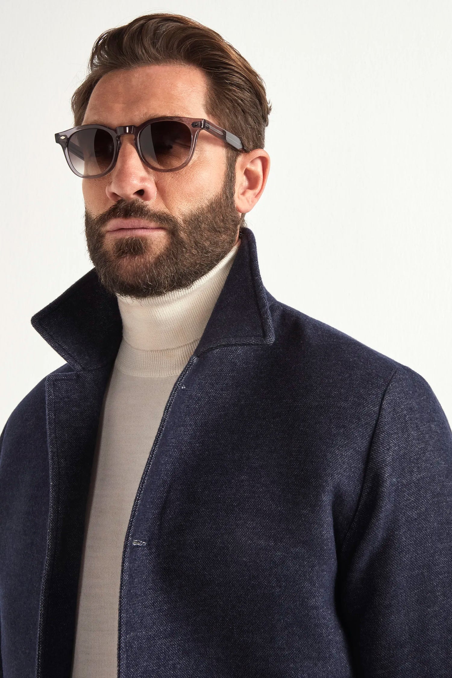 Blouson bomber bleu - Made in Italy