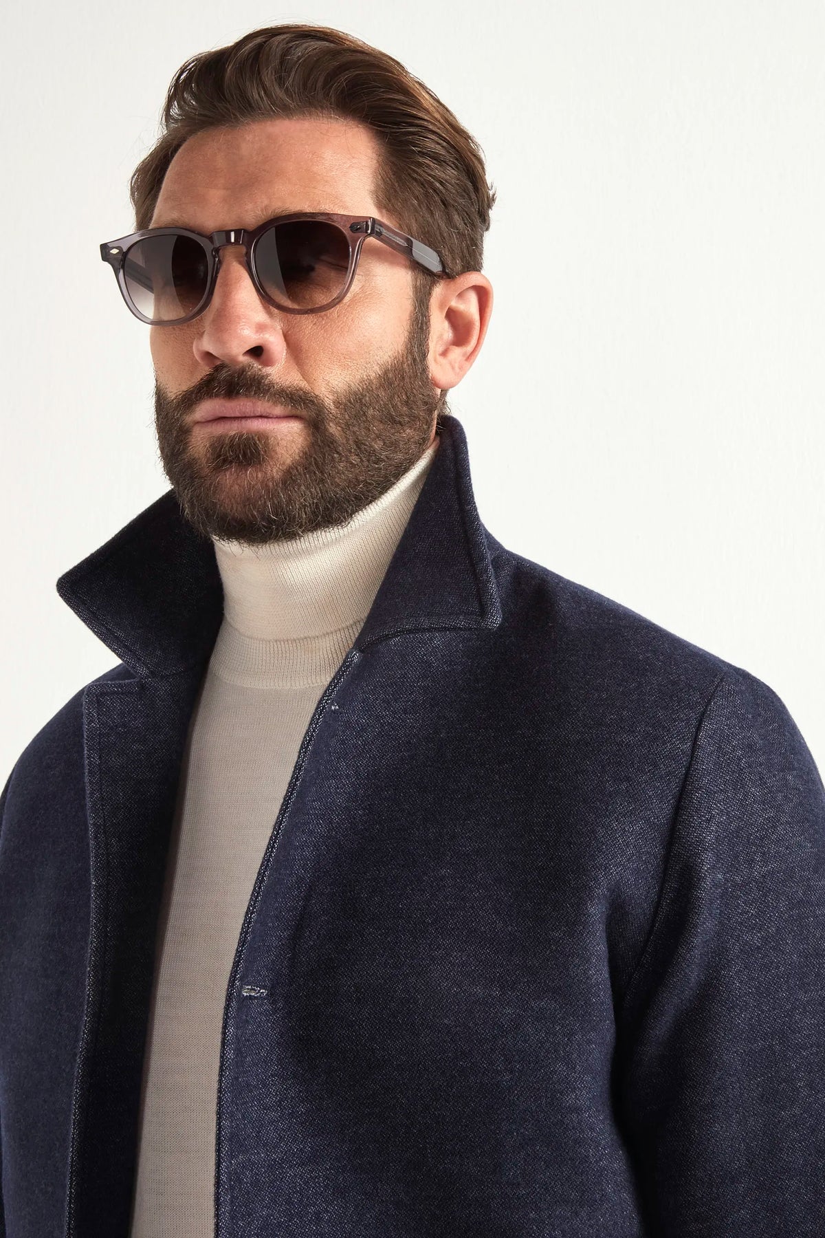 Blue bomber jacket - Made in Italy