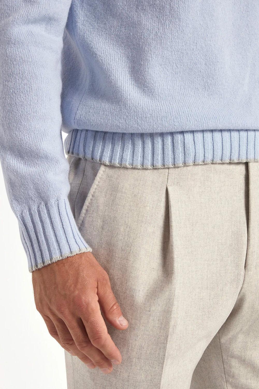 light blue wool turtleneck, italian style, made in italy, fine wool turtleneck, luxury wool sweater, elegant winter knitwear, refined menswear turtleneck, premium italian sweater, versatile layering turtleneck, tailored wool turtleneck, breathable winter sweater, soft wool knitwear, upscale wool sweater, italian craftsmanship turtleneck, polished winter knit, classic light blue turtleneck, timeless italian sweater, sophisticated wool knit, cozy winter wool sweater, lightweight wool turtleneck