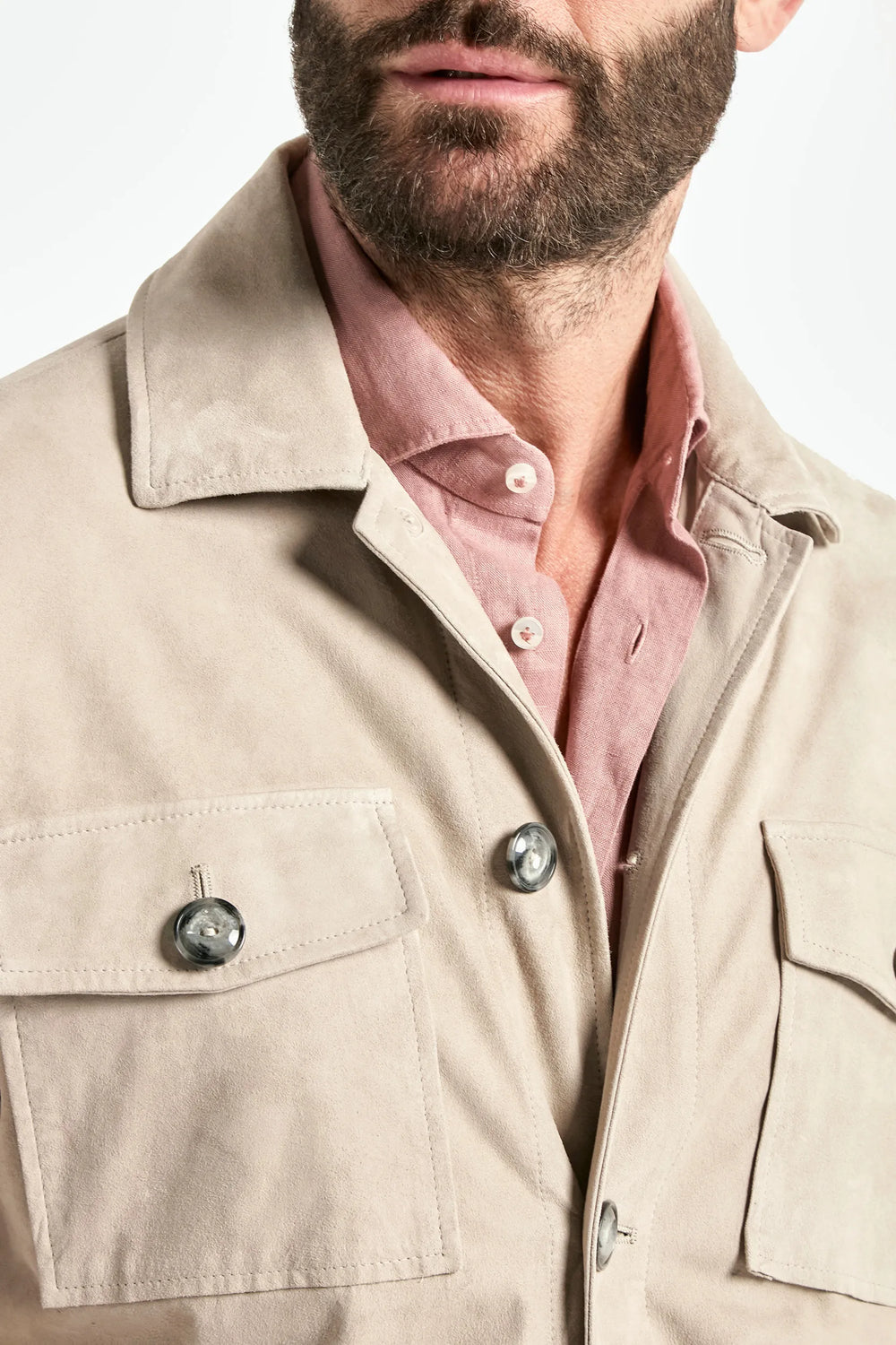 taupe suede jacket, men's suede field jacket, italian suede jacket, taupe field jacket, luxury men's outerwear, elegant men's jacket, refined suede jacket, tailored taupe jacket, premium italian suede, sophisticated men's field jacket, timeless italian outerwear, upscale men's suede jacket, classic taupe jacket, italian craftsmanship suede, premium men's field jacket, refined italian suede jacket
