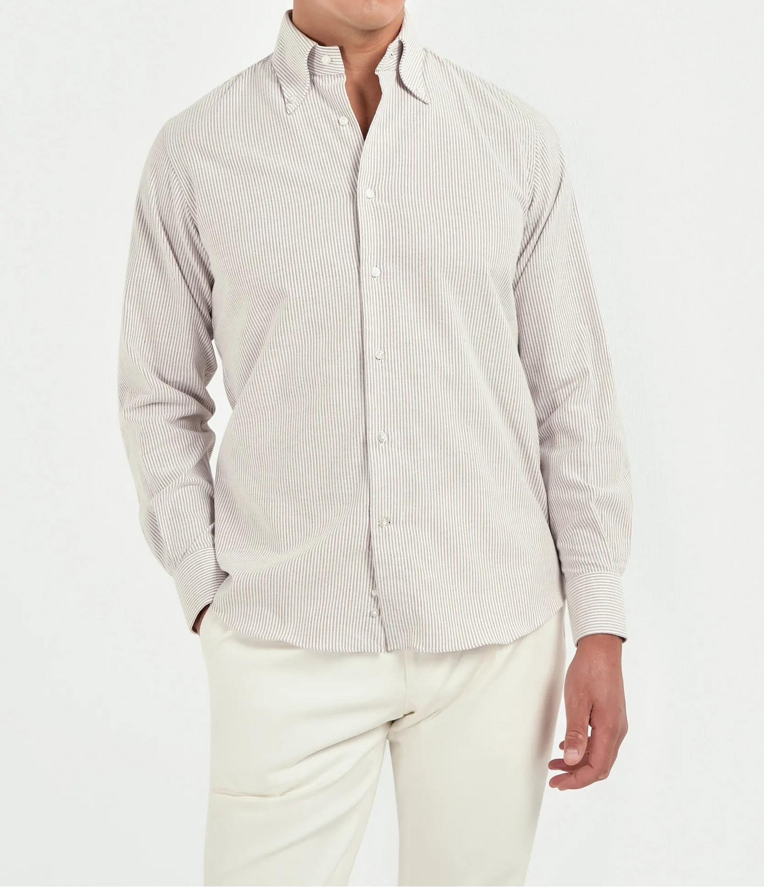 plum striped shirt, men's striped button down, italian brushed cotton shirt, plum button down shirt, luxury men's shirt, elegant men's shirt, refined striped shirt, tailored plum shirt, premium italian shirt, sophisticated men's button down, timeless italian shirt, upscale men's shirt, classic striped shirt, italian craftsmanship shirt, premium men's brushed cotton shirt, refined italian striped shirt