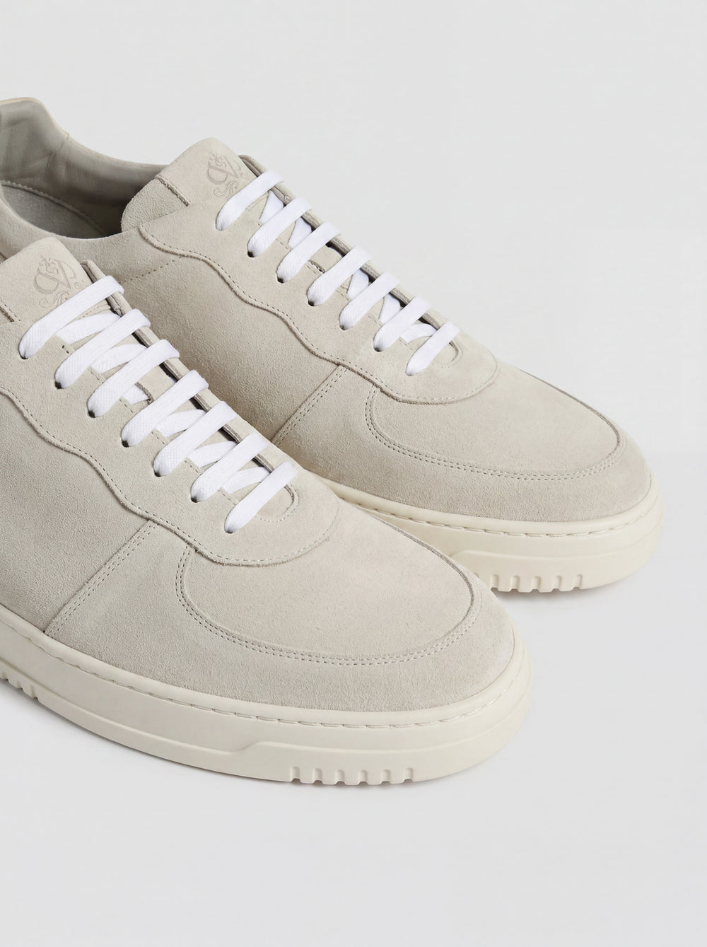 Men Pini Parma sand sneakers made in italy in suede leather