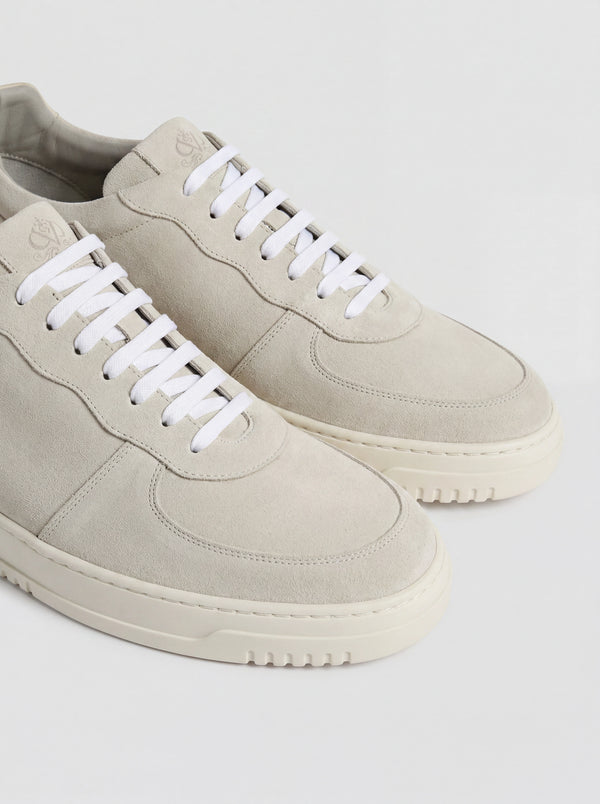 Men Pini Parma sand sneakers made in italy in suede leather