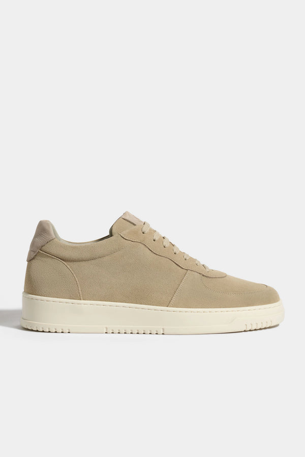 Men Pini Parma sand sneakers made in italy in suede leather