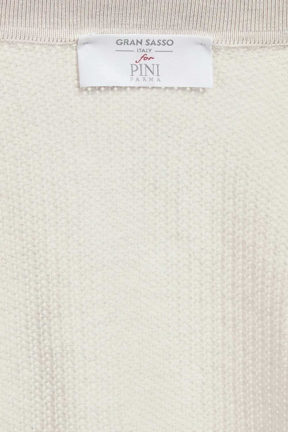 Men Pini Parma stone polo cardigan, knitwear, made in italy in cotton 