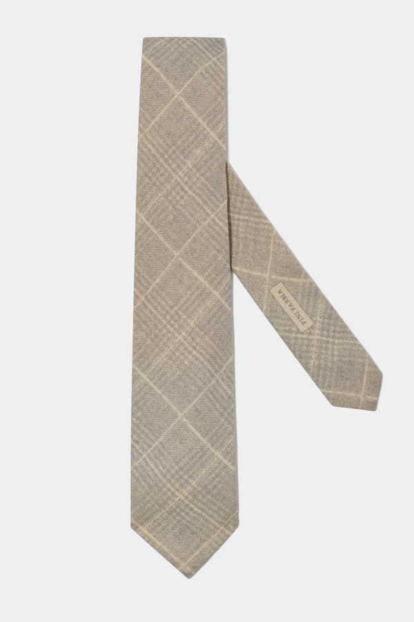 taupe prince of wales tie, men's prince of wales tie, italian silk tie, taupe silk tie, luxury men's tie, elegant men's tie, refined prince of wales tie, tailored taupe tie, premium italian tie, sophisticated men's silk tie, timeless italian tie, upscale men's tie, classic taupe tie, italian craftsmanship tie, premium men's taupe tie, refined italian silk tie