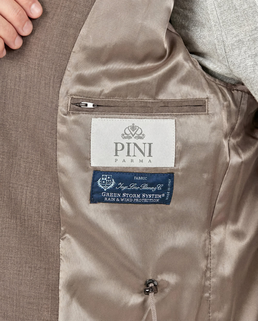 Tobacco field jacket - Made in Italy