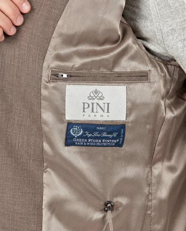 Tobacco field jacket - Made in Italy