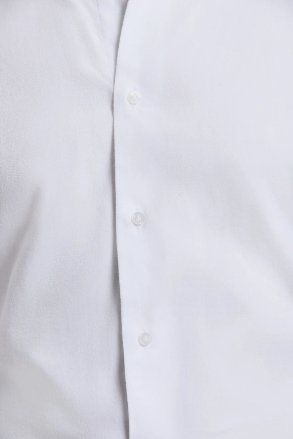 Pini Parma Made in italy men white brushed cotton shirt