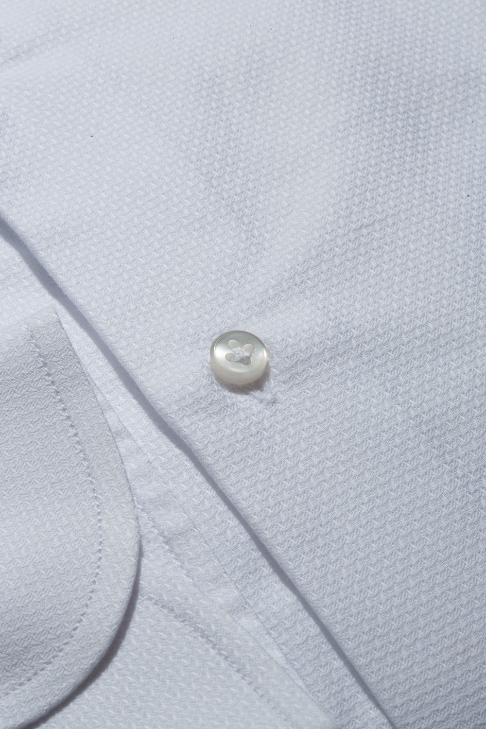 White textured shirt - Made In Italy