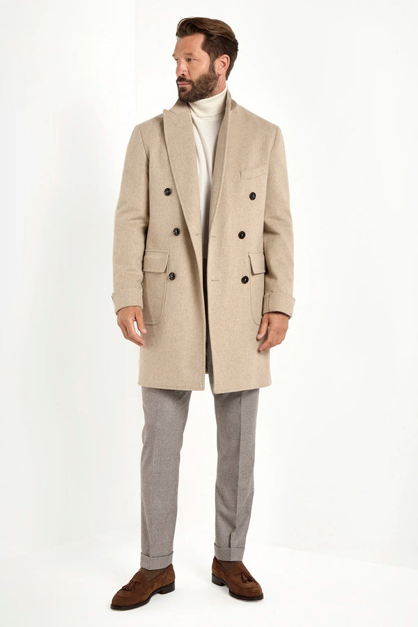 Beige Coat, Men Wool Coat, Italian wool Coat, Beige Wool Coat, Loro Piana Wool Coat, Loro Piana Coat, Cappotto Beige, Cappotto in lana da uomo, Cappotto in lana italiana, Cappotto in lana Beige, Cappotto in lana Loro Piana, Cappotto Loro Piana, Manteau Beige, Manteau de laine pour homme, Manteau de laine italien, Manteau de laine Beige, Manteau de laine Loro Piana