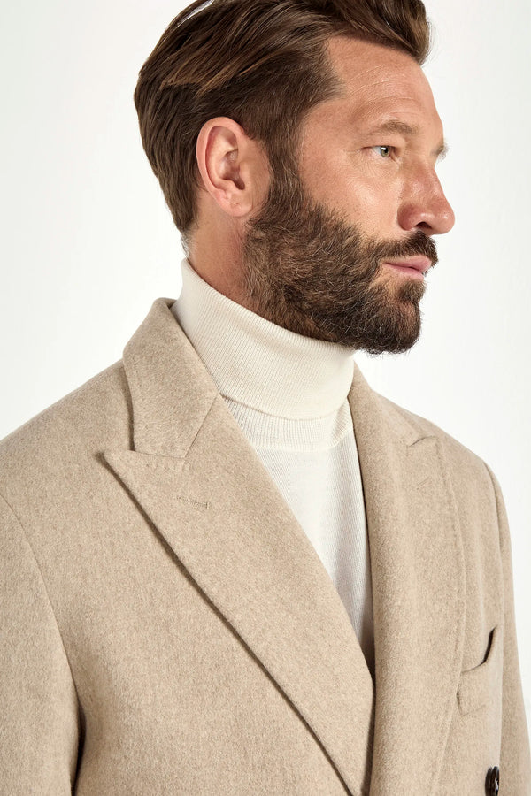 Beige Coat, Men Wool Coat, Italian wool Coat, Beige Wool Coat, Loro Piana Wool Coat, Loro Piana Coat, Cappotto Beige, Cappotto in lana da uomo, Cappotto in lana italiana, Cappotto in lana Beige, Cappotto in lana Loro Piana, Cappotto Loro Piana, Manteau Beige, Manteau de laine pour homme, Manteau de laine italien, Manteau de laine Beige, Manteau de laine Loro Piana