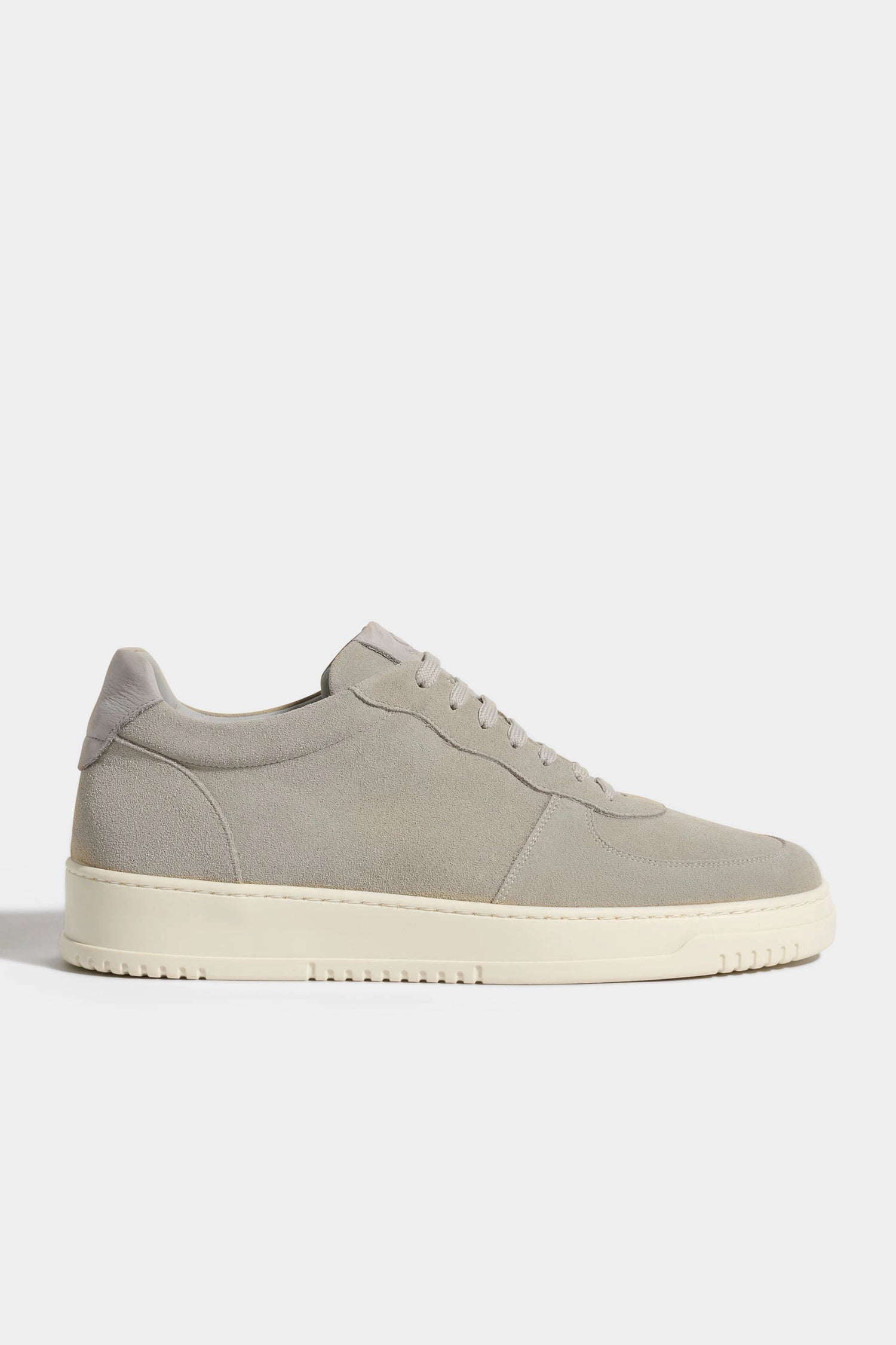 Men Pini Parma beige sneakers made in italy in suede leather 