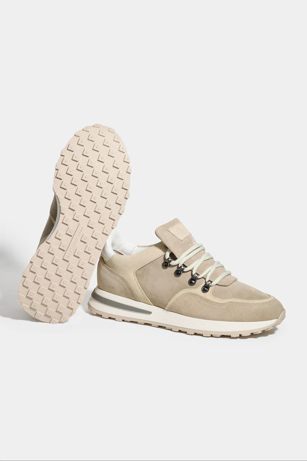 Sneakers da trail beige - Made in Italy
