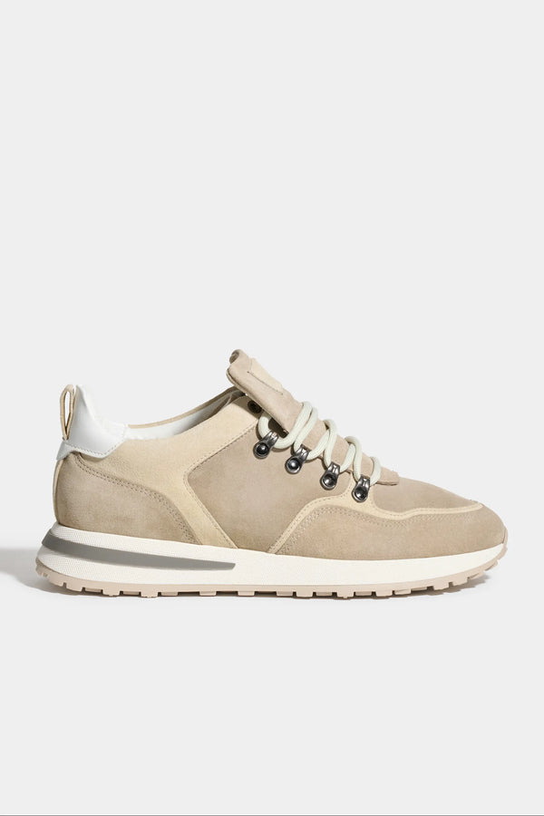 Sneakers da trail beige - Made in Italy