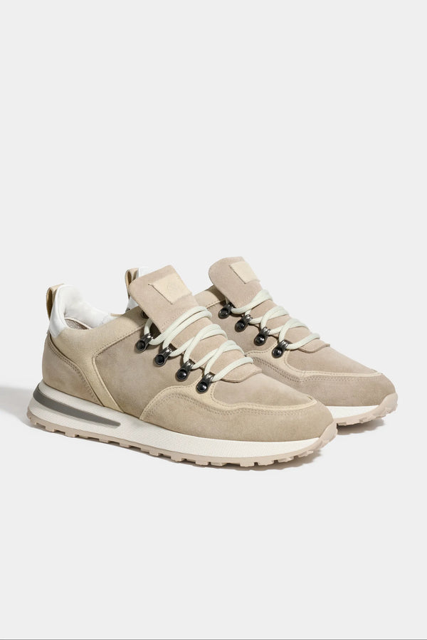 Sneakers da trail beige - Made in Italy