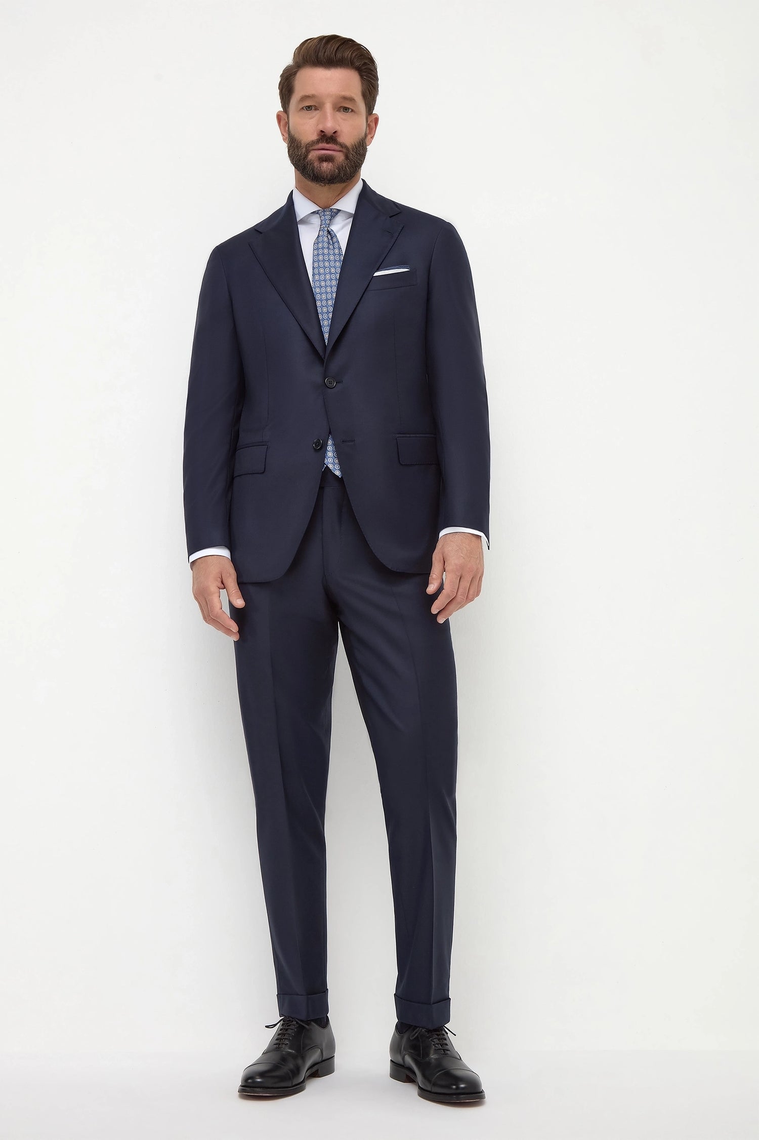 Blue Full Canvas Suit