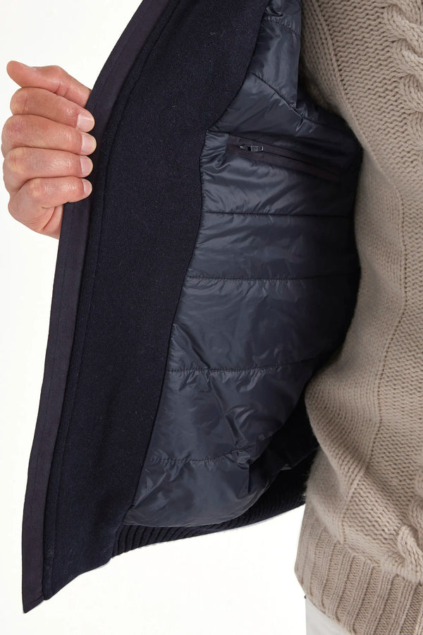 blue hooded bomber, men's hooded bomber, italian hooded bomber, blue bomber jacket, luxury men's bomber, elegant men's bomber, refined hooded bomber, tailored blue bomber, premium italian bomber, sophisticated men's bomber, timeless italian bomber, upscale men's bomber, classic blue bomber, italian craftsmanship bomber, premium men's blue bomber, refined italian bomber