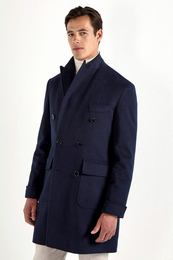 Blue Coat, Men Wool Coat, Italian wool Coat, Blue Wool Coat, Loro Piana Wool Coat, Loro Piana Coat, Cappotto blu, Cappotto in lana da uomo, Cappotto in lana italiana, Cappotto in lana blu, Cappotto in lana Loro Piana, Cappotto Loro Piana, Manteau bleu, Manteau de laine pour homme, Manteau de laine italien, Manteau de laine bleu, Manteau de laine Loro Piana Capolavoro