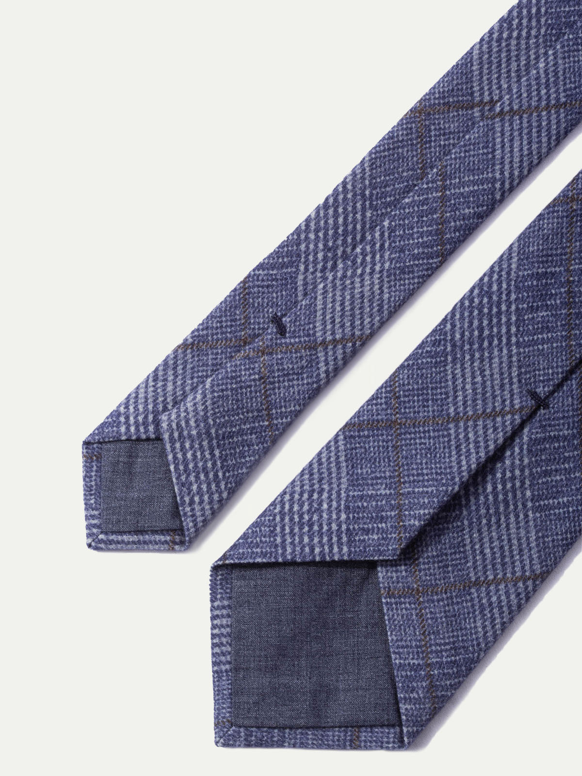 Blue Prince of Wales tie - Made In Italy