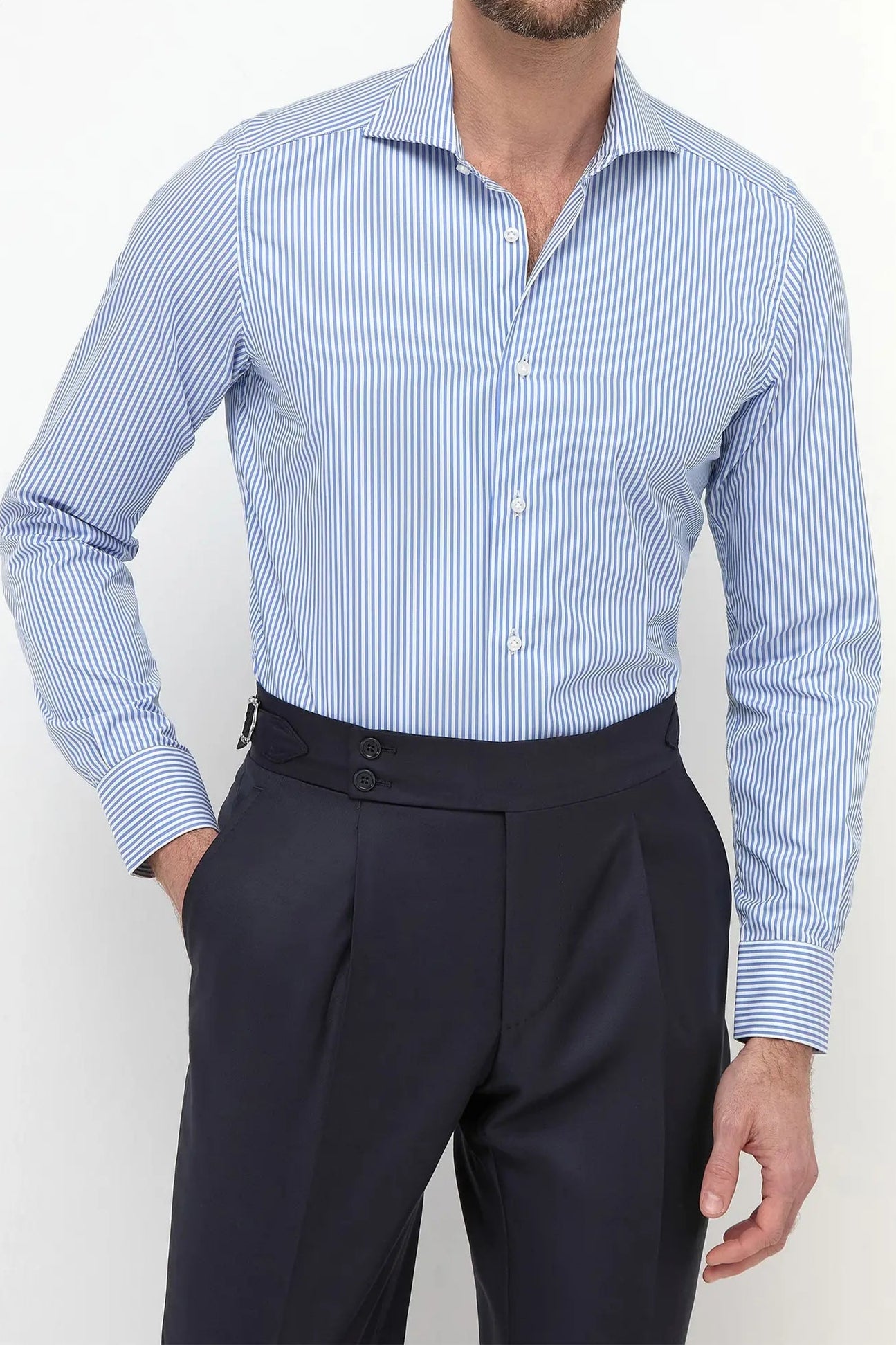 Blue Striped Shirt