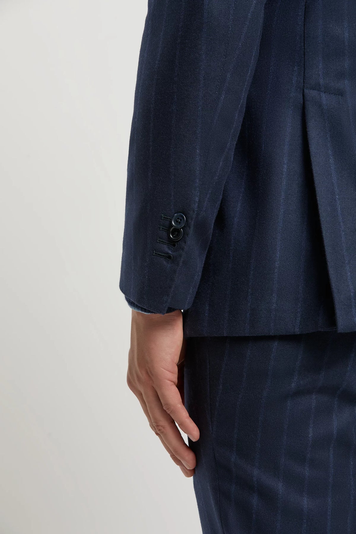 Blue striped suit - Made in Italy