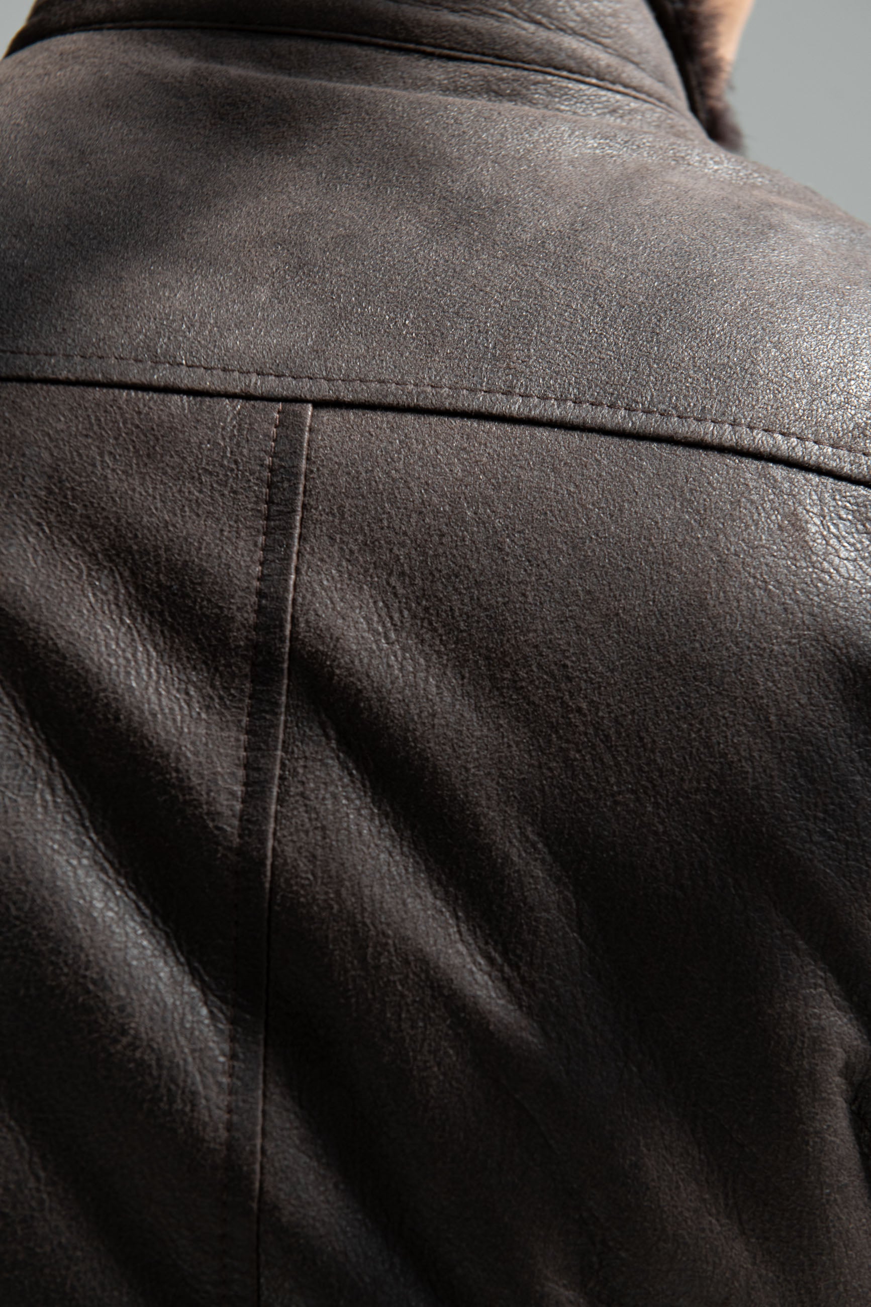 ジャケット・アウター Italy Suede Leather Bomber Jacket 50 Brown suede bomber jacket | Made in Italy | Pini Parma