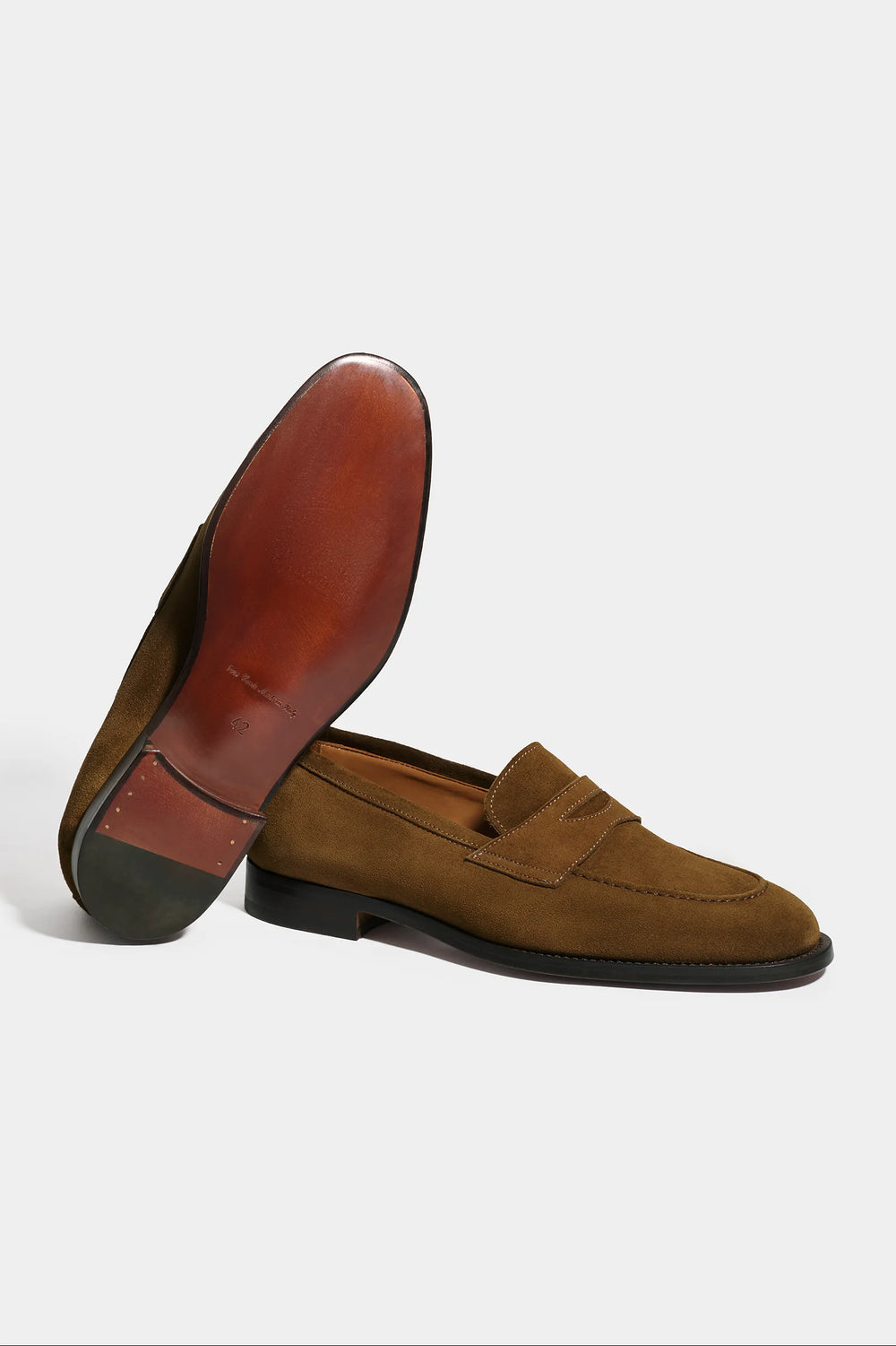 Penny loafers marrons - Made In Italy