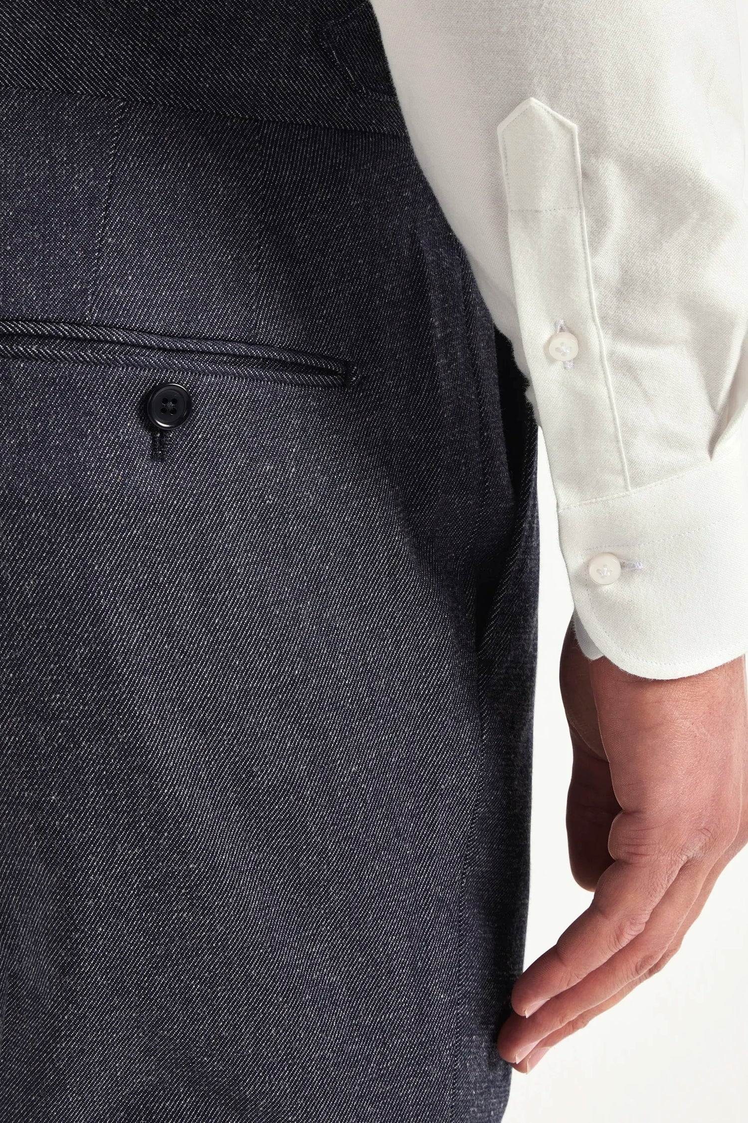 Pantalon Soragna en denim de luxe - Made in Italy