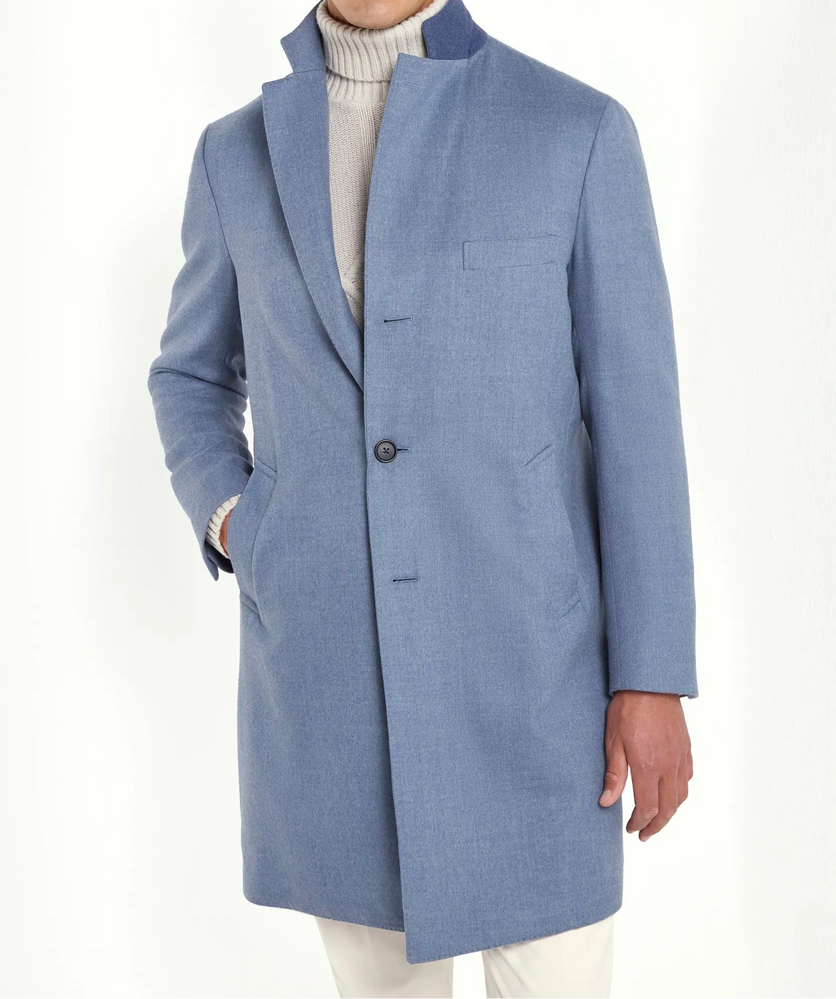 light blue coat, men wool coat, italian wool coat, light blue wool coat, loro piana wool coat, loro piana coat, luxury loro piana overcoat, elegant men's loro piana coat, refined loro piana wool overcoat, tailored light blue loro piana coat, premium italian loro piana overcoat, sophisticated loro piana wool coat, timeless italian loro piana coat, upscale men's loro piana coat, classic light blue loro piana overcoat, italian craftsmanship loro piana coat