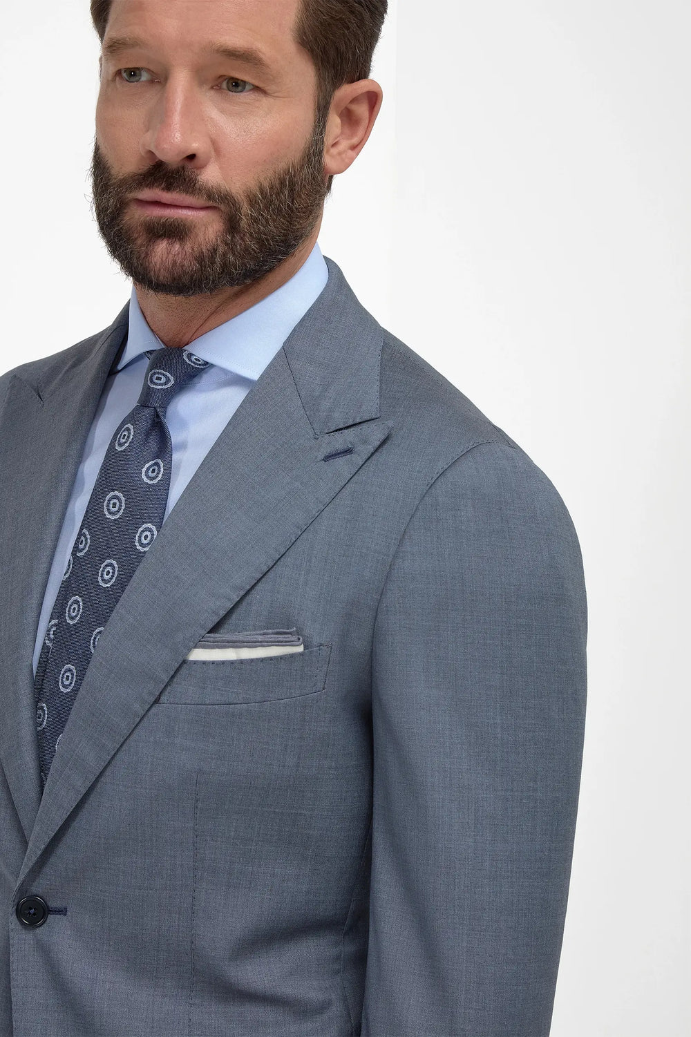 Dusty blue suit - Made in Italy Dusty blue suit - Made in Italy