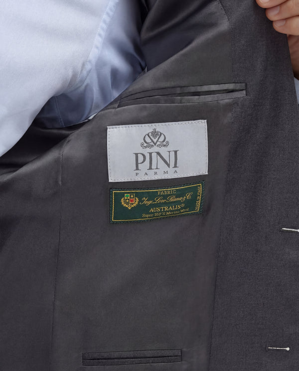 Grey full canvas suit - Made in Italy