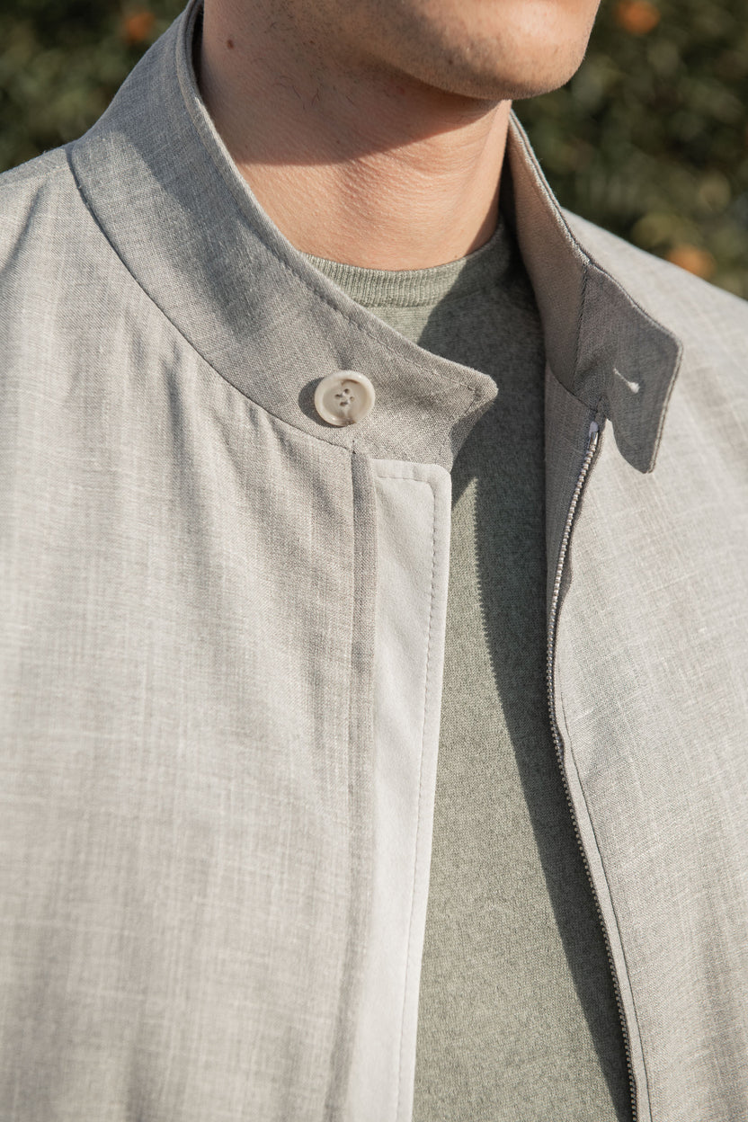 GRAY FRAGRANCE SHORT JACKET main image 1