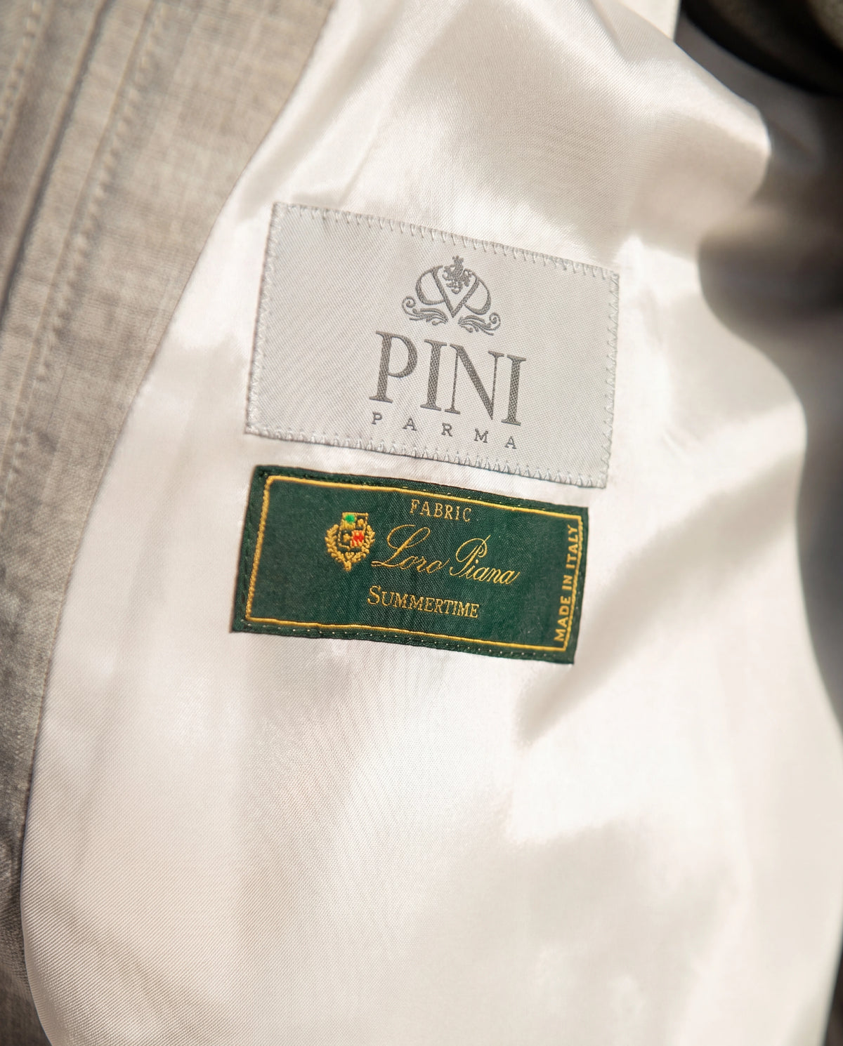Grey short jacket – Made in Italy