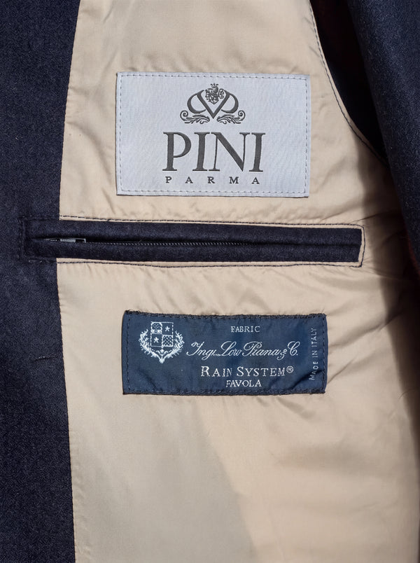 Blue vest with zip – Made in Italy