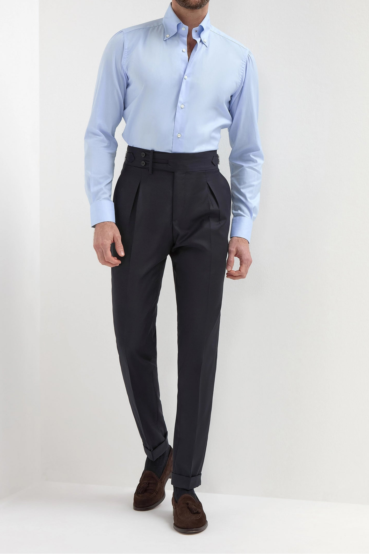 Button down light blue shirt ”Sartoriale collection”