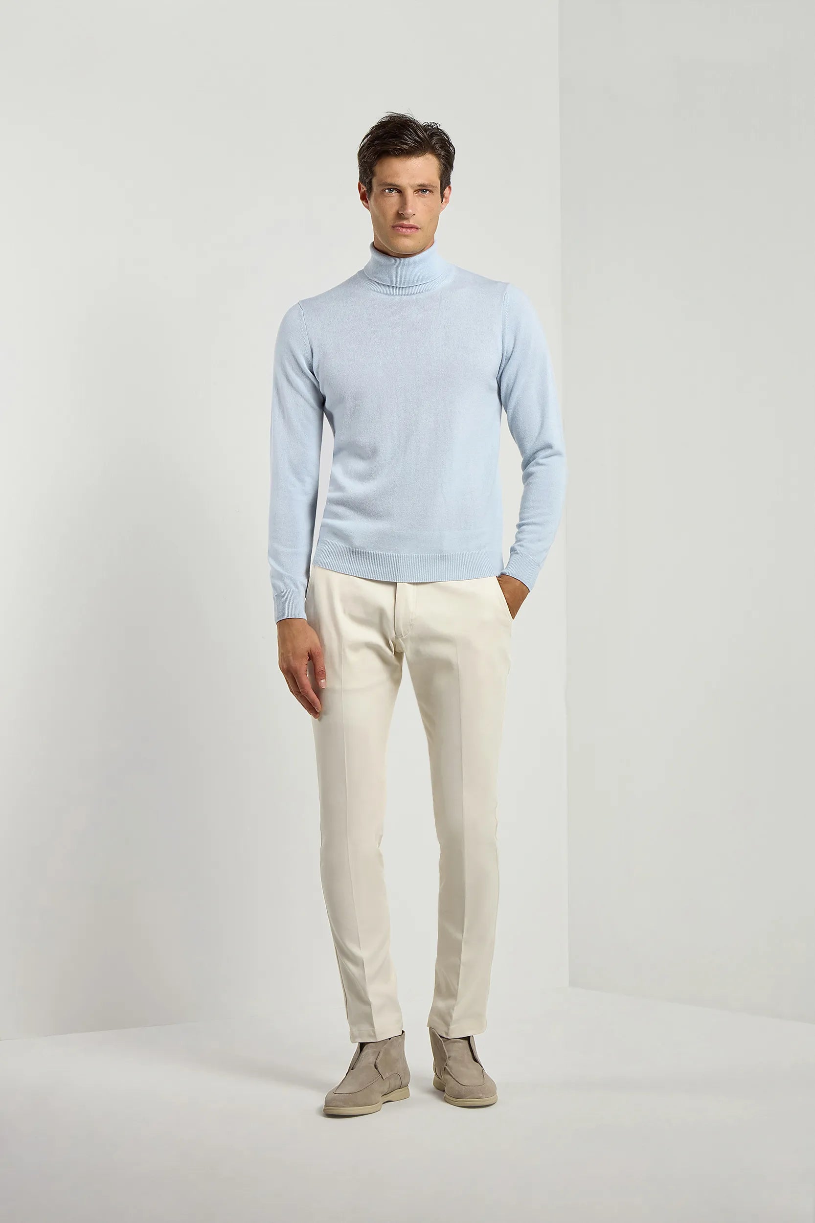 LE CIEL BLUE / Back Zipturtleneck Knit｜レディース