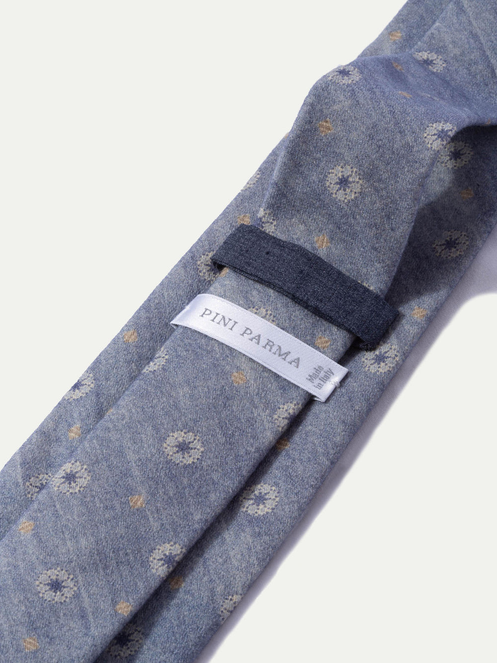 Light blue fancy tie - Made In Italy