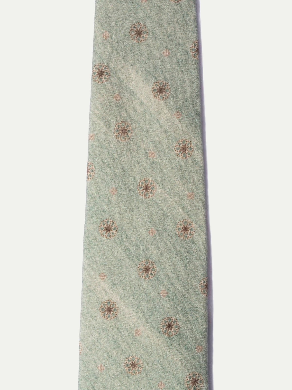 Mint fancy tie - Made In Italy