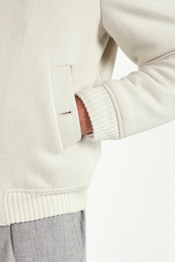 off white hooded bomber, men's hooded bomber, italian hooded bomber, off white bomber jacket, luxury men's bomber, elegant men's bomber, refined hooded bomber, tailored off white bomber, premium italian bomber, sophisticated men's bomber, timeless italian bomber, upscale men's bomber, classic off white bomber, italian craftsmanship bomber, premium men's off white bomber, refined italian bomber