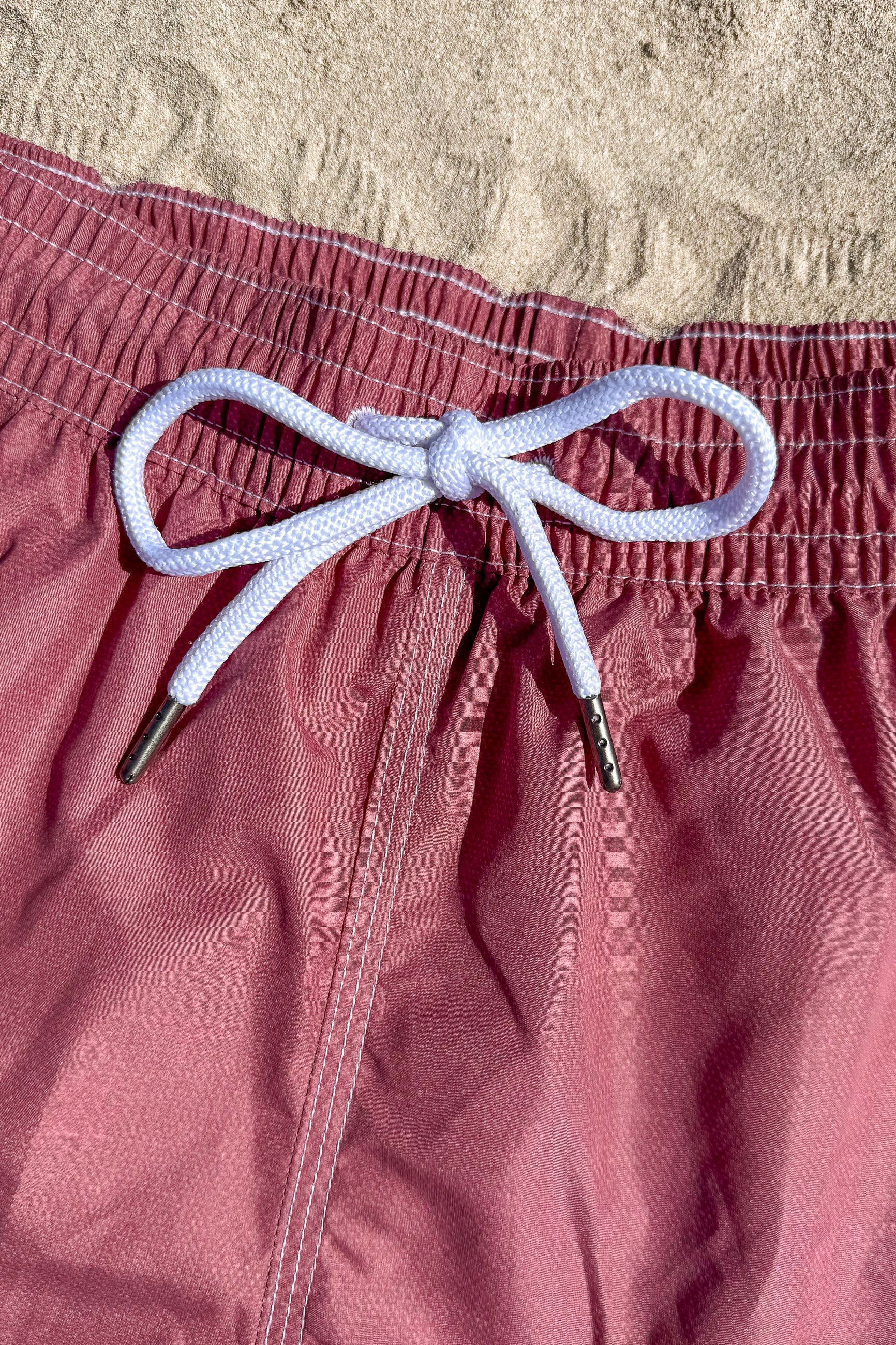 Pantaloncini da bagno rossi - Made in Italy