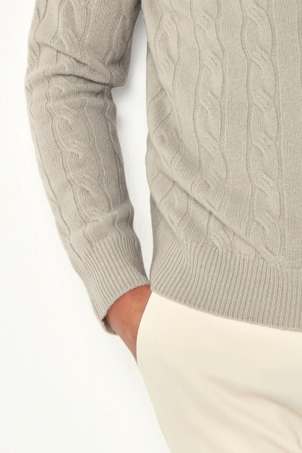 cable knit turtleneck, light sage turtleneck, italian style, made in italy, superfine merino wool turtleneck, textured knit sweater, winter wardrobe essential, elegant merino knitwear, refined turtleneck sweater, premium italian knitwear, layering turtleneck, fine merino roll-neck, lightweight winter top, tailored cable knit, versatile menswear turtleneck, minimalist winter sweater, italian craftsmanship sweater, cozy stylish turtleneck, soft textured knit