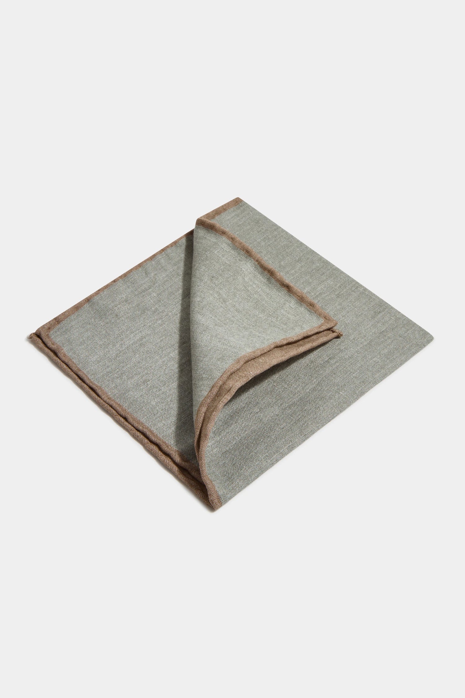 Pochette réversible Sauge - Made in Italy