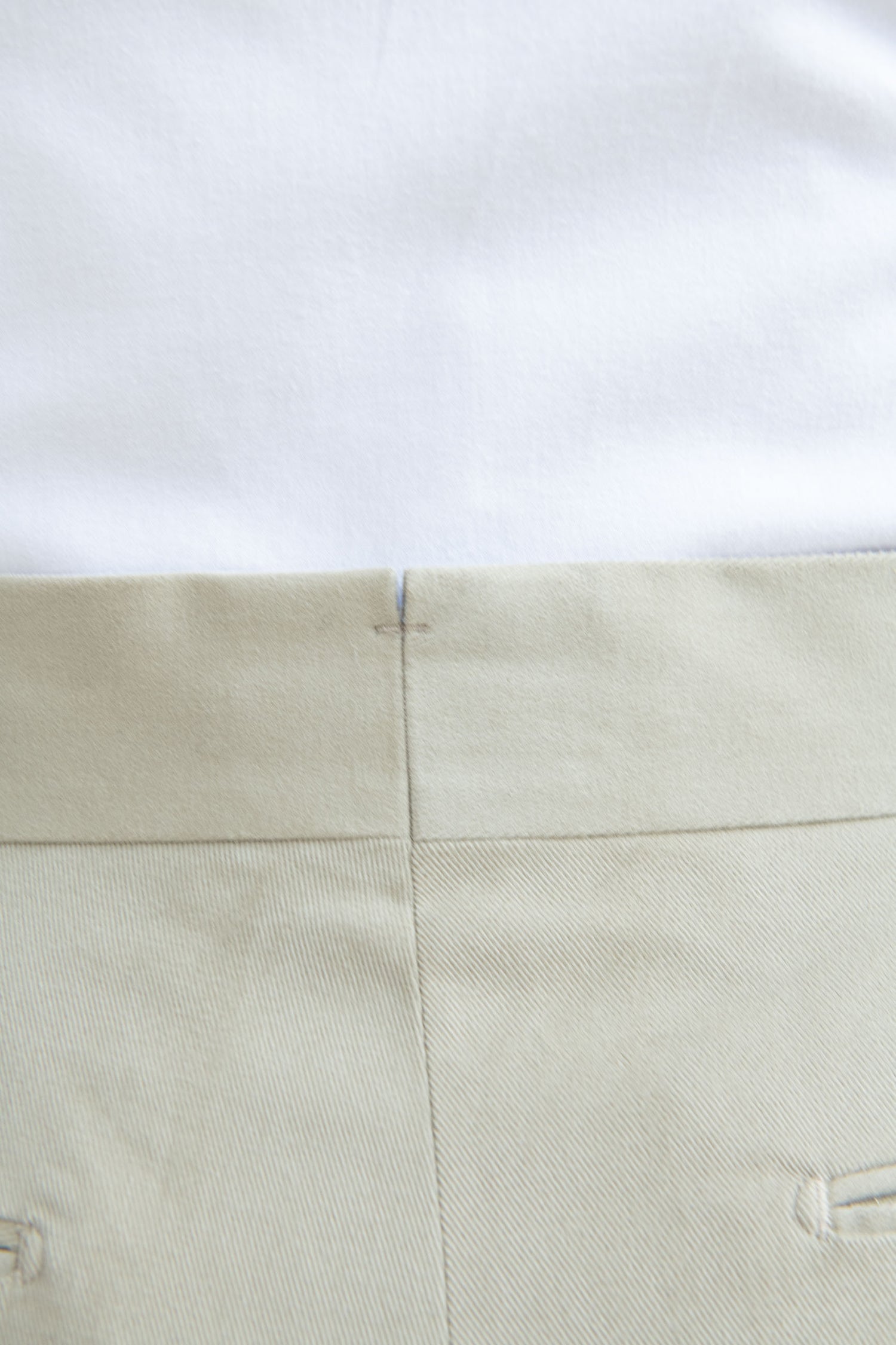 Pantaloni Soragna in cotone color sabbia - Made in Italy