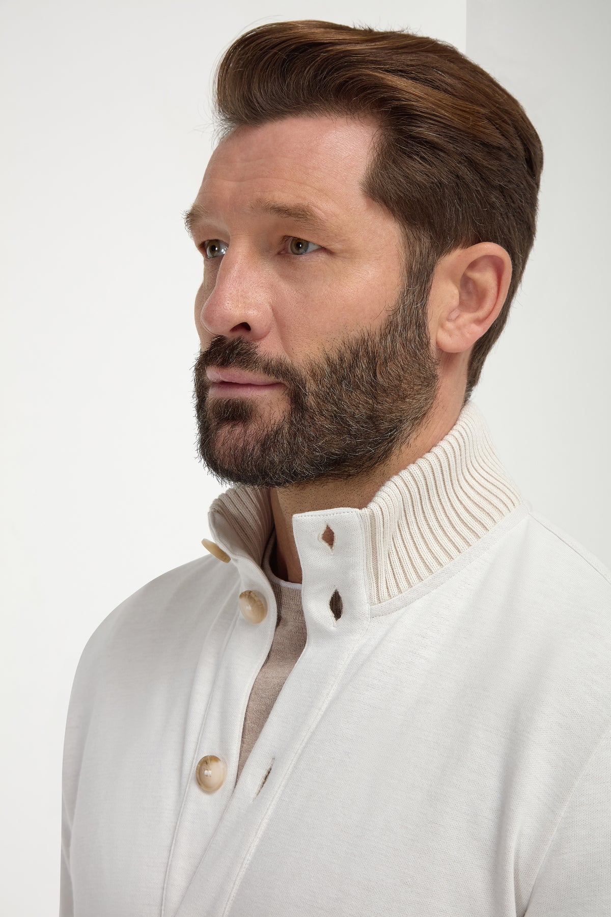 Bomber Stone in maglia di cotone – Made in Italy